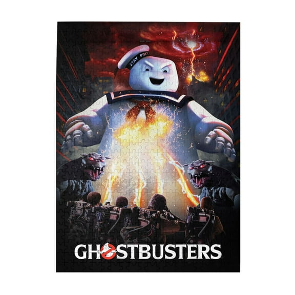 500 Pieces Puzzles Ghostbusters Wooden Puzzle Large Puzzle Game Artwork Family Decorations Unique Puzzle Gift