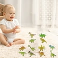 thumbnail image 6 of CQCYD Toys under $5 16Pcs Glow in Dark Mini Dinosaur Figures Birthday Party Favors Supplies Dino Cupcake Toppers Pinata Goodie Bags Stuffers Classroom Prizes Carnival Treasure Box Bulk Toy, 6 of 7