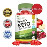 Peoples Keto ACV Gummies 1000MG Dietary Supplement 60 Gummys