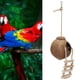thumbnail image 1 of Casa De Coco Con Escalera, Cabaña Colgante De Concha De Coco, Juguete De Escondite Para Pájaros, Nido De Coco, Jaula Para Hámster, 1 of 7
