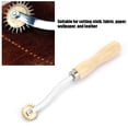 thumbnail image 4 of Durable Sewing Roulette, Sewing Wheel, Wooden Handle Stable For Fabric Cutting Cloth Wallpaper Paper, 4 of 8