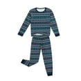 thumbnail image 4 of KOMOO Christmas Family Christmas Pajama Matching Set  Long Sleeve Reindeer Printed Pullover and Pants Xmas Pajama Sleepwear Outfit, 4 of 9