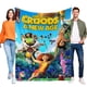 thumbnail image 1 of Los Croods anti-pilling, suave, ligera, esponjosa y acogedora de lujo para hogar y cocina – Perfecta para niños y adultos,100X130cm, 1 of 6