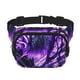 thumbnail image 1 of Fotbe Purple Pattern White Tiger Cangurera Cuadrada con Estampado de Doble Capa, Bolsa de Cintura Ajustable Mini para Hombres y Mujeres, 1 of 9