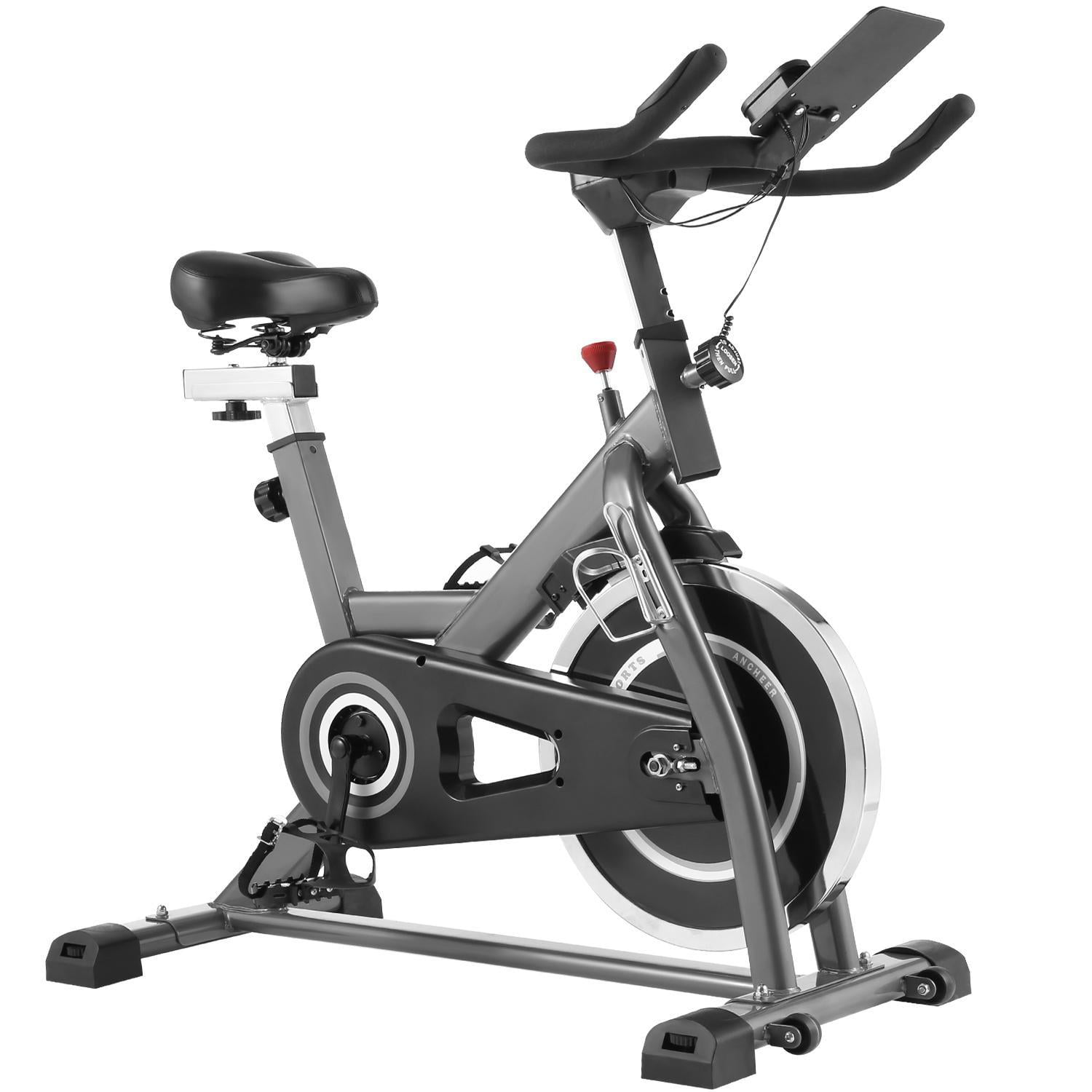 Details about   Black Exercise Stationary Bike Cycling Home Gym Cardio Workout Indoor Fitness US 