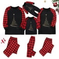 thumbnail image 5 of enyan Christmas Family Pajamas Holiday Santa Claus Sleepwear Xmas PJS Set for Couples Kids Baby, 5 of 5