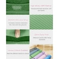 thumbnail image 5 of YR Thick Yoga Mat 20mm Soft Foam 78"x51" Wide Kids Gymnastics Senior Stretching Home Exercise Green, 5 of 8