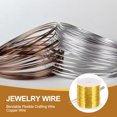 thumbnail image 6 of Uxcell Jewelry Craft Wire, Copper Beading Wire with Plier for Jewelry Making 1 164 feet x 28 Guage, 6 of 7