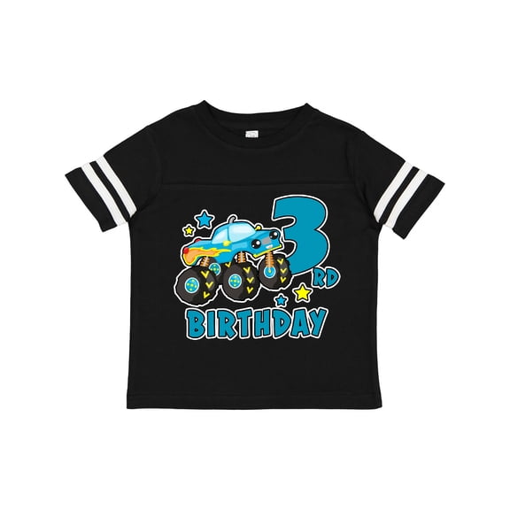 Inktastic 3rd Birthday Monster Truck Boys Toddler T-Shirt