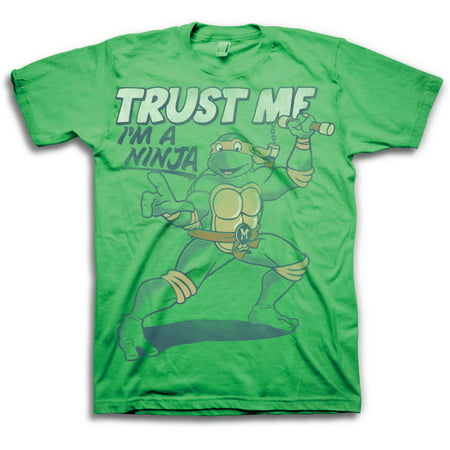 Teenage Mutant Ninja Turtles Trust Me Im A Ninja Mens Green T-Shirt | XL