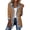 Earthy Yellow, variant on Leopard Denim Jacket for Women Y2K Patchwork Button Cardigan Coats Fashion Fall Tops Light Gray L