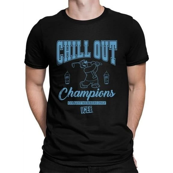 Chill Out Champions - Cool ICEE Golf Club Graphic Men's T-shirt