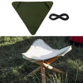 thumbnail image 2 of Tripod Stool Cloth Fishing Seat Fabric Canvas Lightweight for Hiking Green, 2 of 9
