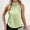 Army Green, variant on Womens Button Tank Tops Fashion New Arrival Solid Casual Sleeveless Slim Fitted Shirts for Women