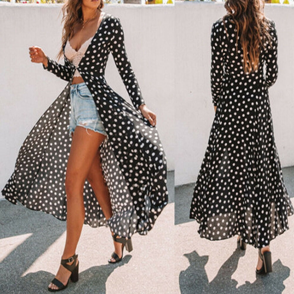 duster maxi dress