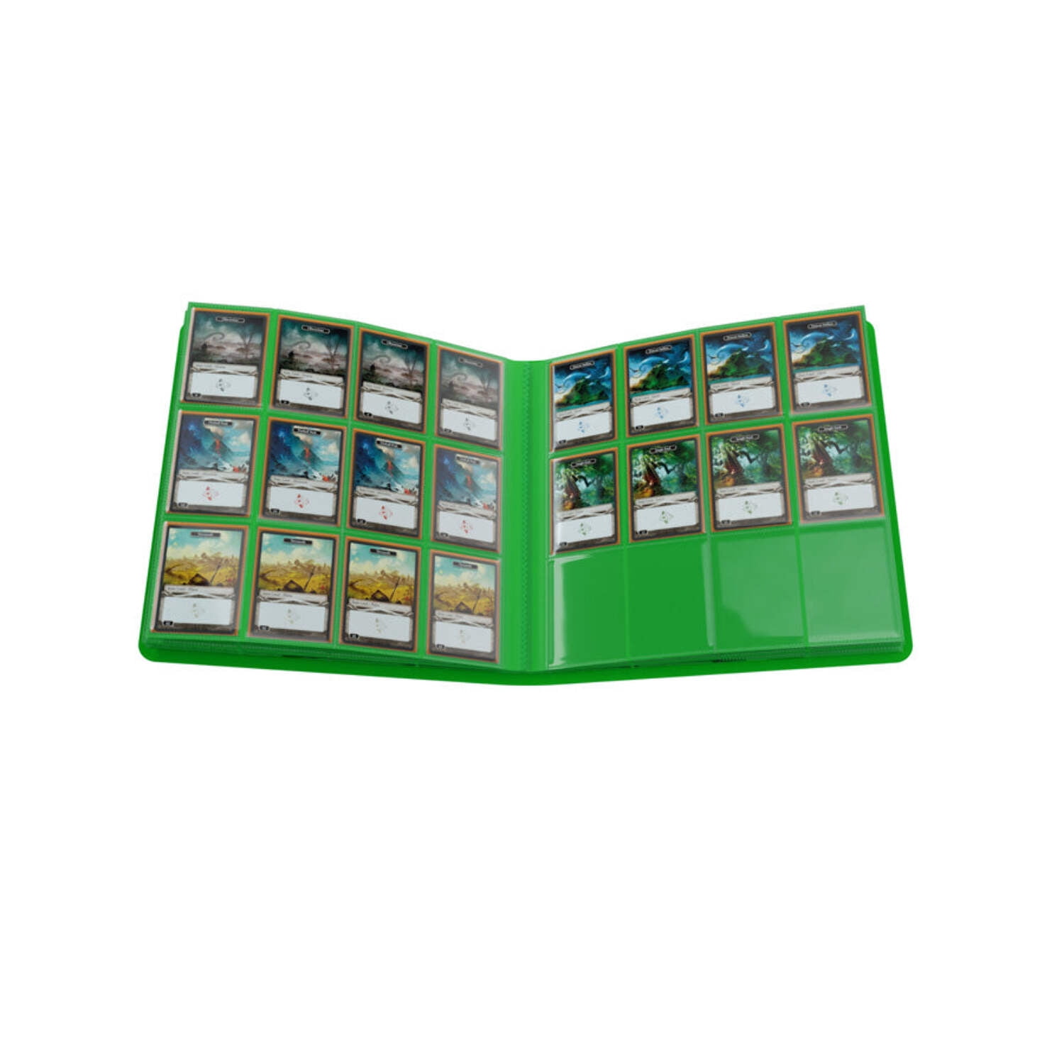 Game Genic GG3221 Binder 24-Pocket Casual Album, Green
