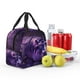 thumbnail image 5 of Easygdp Purple Hippo In Water Bolsa Térmica Premium - Tela Oxford Impermeable, Gran Capacidad, Bolsillo Frontal, Unisex para Trabajo, Escuela, Actividades al Aire Libre y Picnics, 5 of 8