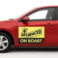 thumbnail image 1 of Influencer On Board Car Magnet Sign by DC | Flexible Car Magnetic Sheets with Adhesive Backing | 12"x18" Bumper Magnet Sticker for Vehicles, Trucks & Business Advertising Signs | 2 PC | Made in USA, 1 of 7