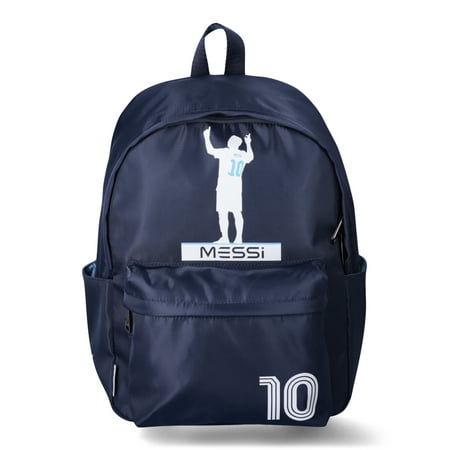 Messi Soccer Unisex 15" Backpack, Dark Blue