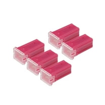 Unique Bargains 5 Pcs 30A Micro Cartridge Fuses Engine Inner FMM M-Case Type Fuses for Car Truck Durable Plastic Metal