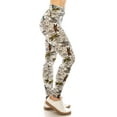 thumbnail image 2 of Long Yoga Style Banded Lined Multi Printed Knit Legging With High Waist Multi, 2 of 4