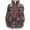 Large Rhombus, variant on Hippie Canvas Women Backpack Purse, Boho Style Ethnic Drawstring Casual Double Shoulder Bag, Vintage Travel Daypack
