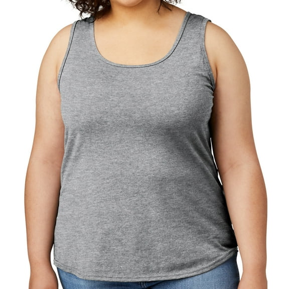 Women's Core Value Mid-weight Tanktop, Medium AThletic Heather
