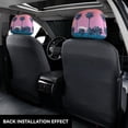 thumbnail image 3 of Kdxio Beach with Palm Trees Pattern Print 2 Piece Car Head Rest Covers Set Auto Front/Rear Seats Headrest Cover Universal Fit Most Cars,Sedan, SUV, 3 of 9