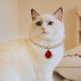 thumbnail image 4 of Collar ajustable para perros Colco Collar de cachorro de gato Rojo, 4 of 7