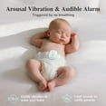 thumbnail image 4 of Sense-U Pro Baby Breathing Monitor, Real-time Alerts for No Breathing, Rollover, Overheating from Anywhere, Arousal Vibration, Audible & App Alerts, Easy Clip-On Design, Portable, Wearable, 4 of 9