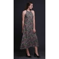 thumbnail image 4 of Bimba Floral Causal Long Backless Halter NeckÂ&nbsp;DressÂ&nbsp;Women Printed BeachÂ&nbsp;Dress-Small, 4 of 6