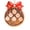 D, variant on LSLJS Christmas Customize Names Pendant,Christmas Tree Hanging Ornaments,3.9 inch Wooden Flat Christmas Ball Shape Design with 6 Name Place, Xmas Family Pendant Advent Christmas Decorations