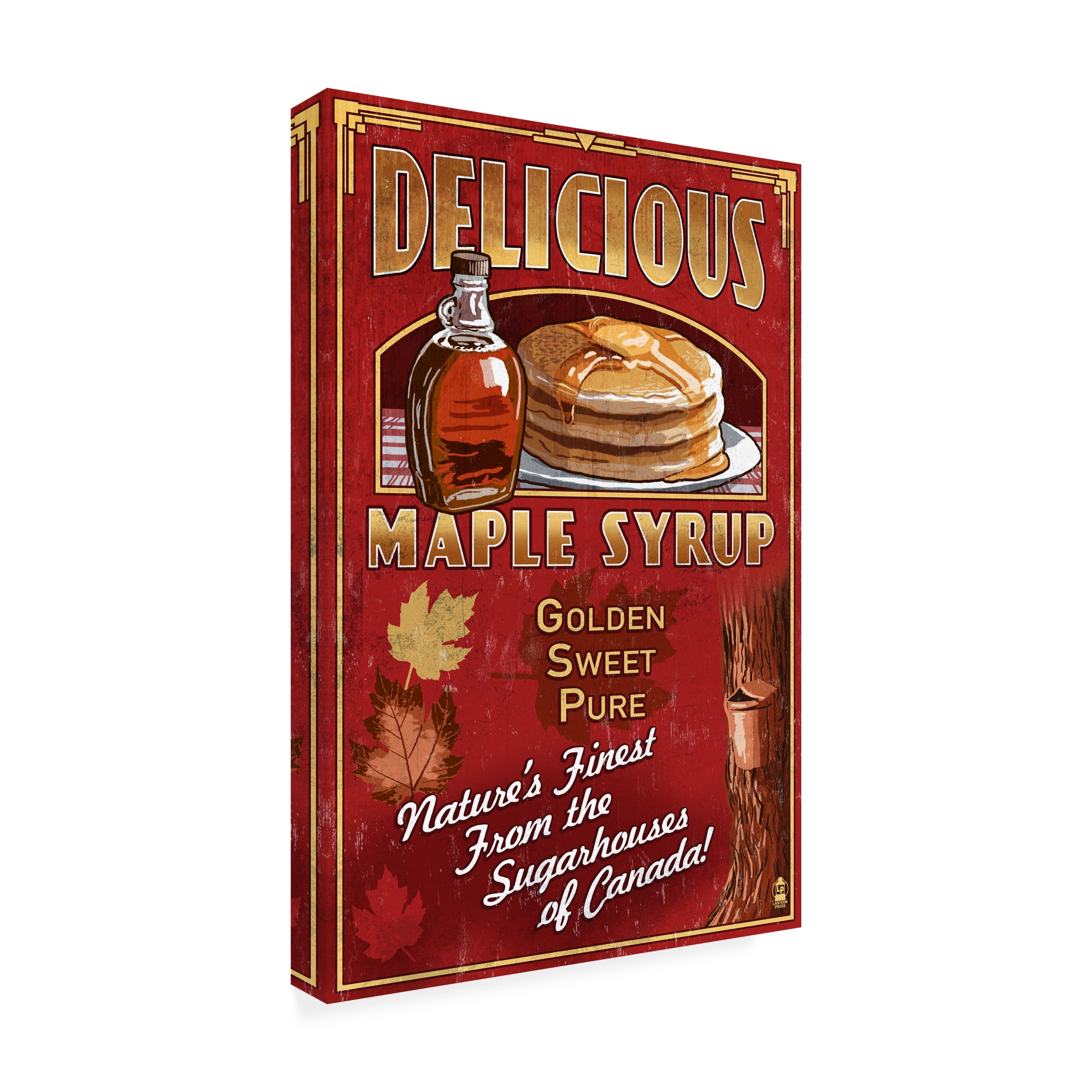 Lantern Press 'Pancakes' Canvas Art