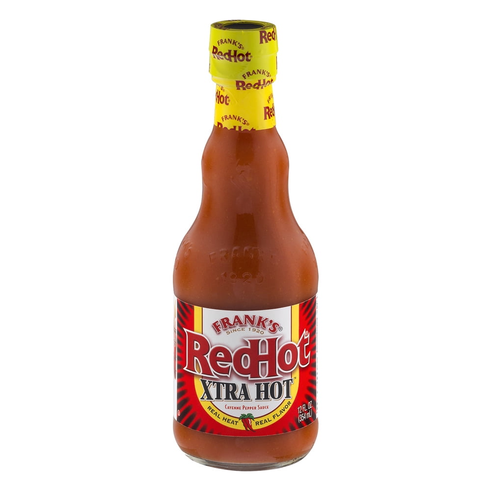 Frank's RedHot Xtra Hot Cayenne Pepper Sauce, 12.0 FL OZ by Reckitt Benckiser