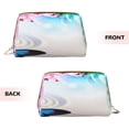 thumbnail image 3 of Xecao Butterfly In Blossoms Zen Print Fashion Makeup PVC Bag Large Capacity Travel Cosmetic Bag for Women Organizer Toiletry Clutch, 3 of 8