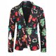 thumbnail image 3 of Chaqueta blazer navideña para hombre, estampada, de moda, de manga larga, talla grande, para fiesta de noche de Navidad, blazer, abrigo, disfraz, 3 of 5