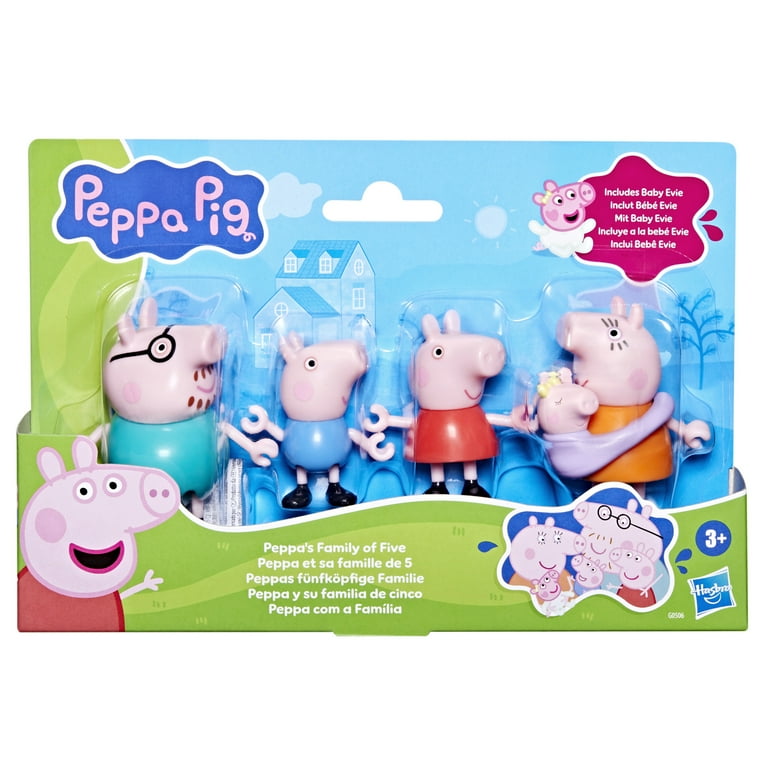 Peppa Pig Peppa George en Baby 3-pack pluche
