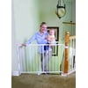 Regalo 2-in-1 Stairway and Hallway Wall Mounted Baby Gate Bonus Kit Includes Banister and Wall Mounting Kit