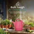 thumbnail image 2 of Union Products Indoor Outdoor Flamingo 2 Gallon Plastic Plant Watering Can, Pink, 2 of 7