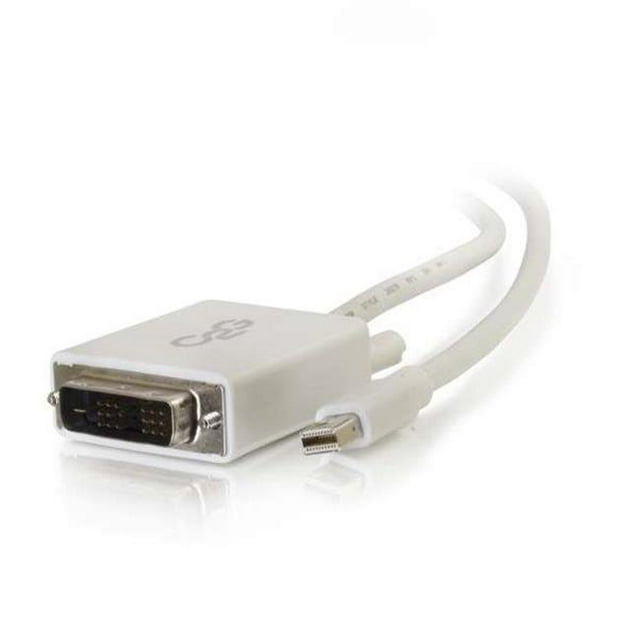 6 Pi. Mini Displayport m à Dvi m Blanc