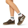 thumbnail image 5 of DREAM PAIRS Girls' Leopard Print Sneakers with Hook & Loop Strap and Lace-Up Casual Shoes, 5 of 6