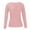 Pink, variant on Women Cardigan Sweaters Lightweight Oversized Sweatshirt Plus Long Sweaters 2025 Crewneck Sweatshirt Vintage Long Sleeve Tops Cotton My Items