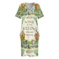 thumbnail image 4 of Vestido holgado con bolsillo para niñas ropa estética funda de libro Wind in The Willows, 4 of 7