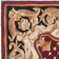 thumbnail image 2 of SAFAVIEH Naples Ophelia Floral Bordered Wool Area Rug, Burgundy/Black, 2'6" x 4', 2 of 4