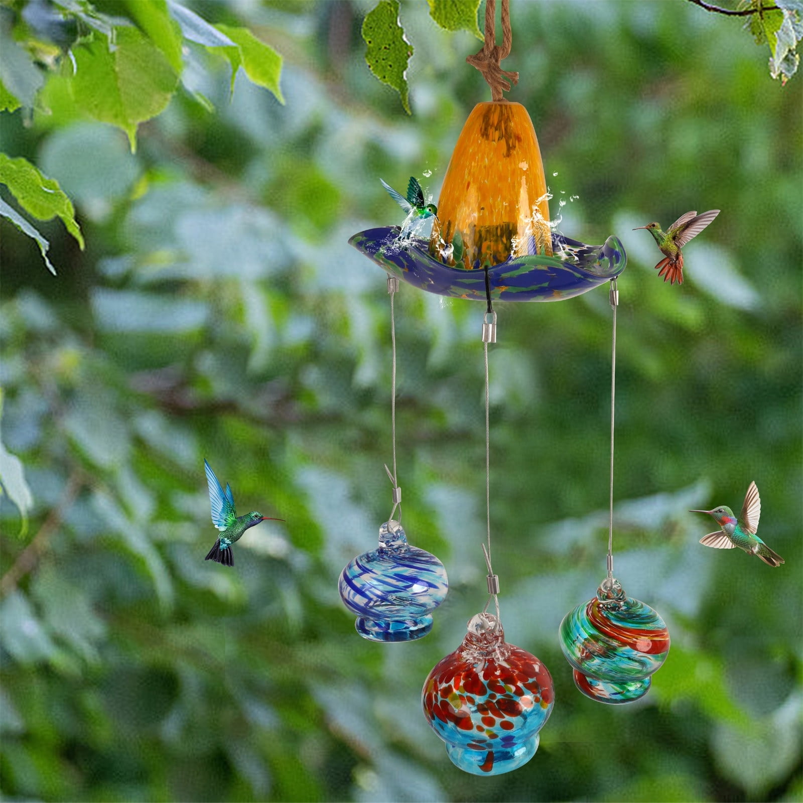 Outdoor Window Bird Feeder, Transparent Hanging Feeding Station, Outdoor Wild Bird Watching Accessory, Garden Yard Home Window Glass Decor