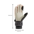 thumbnail image 3 of Yaoyar Winter Waterproof Glove, Cold Proof Touchscreen Anti Slip Silicon Palm Warm Glove for Driving Motorcycle Cycling Running Hiking Snow Ski in Cold Weather,Gifts for Men and Women, 3 of 4