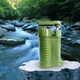thumbnail image 1 of Purificador De Agua Portátil Con Bomba De Filtro De Agua Para Supervivencia De Emergencia Con Mochila, 1 of 8