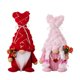 thumbnail image 1 of 2Pcs Handmade Swedish Tomte Gnomes,Valentines Day Decor for the Home, 1 of 5