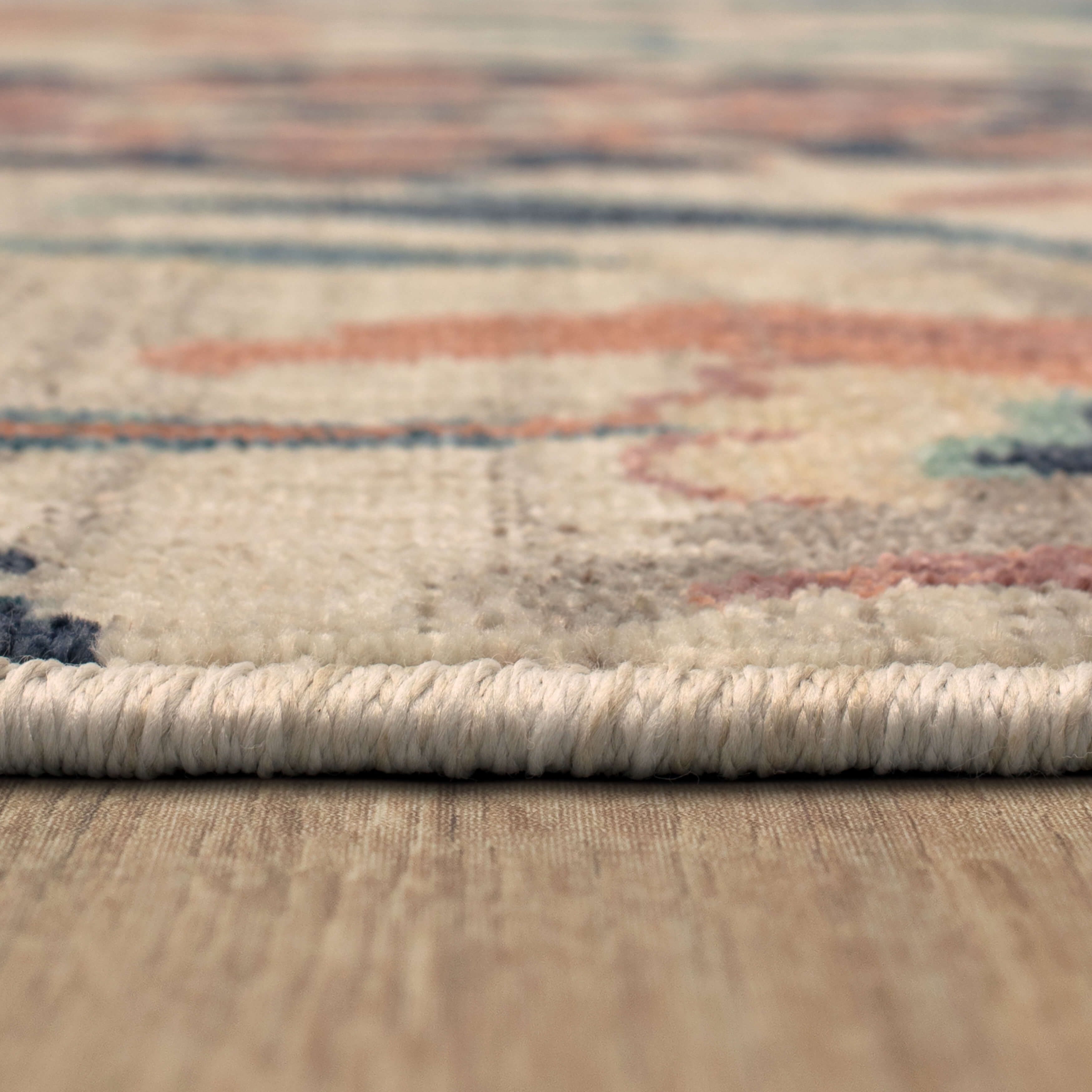 Mohawk Home Floweret Woven Polyester Indooor Area Rug, Multi, 9' x 12'