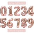 thumbnail image 2 of shiyou-Rose Gold Number 1 Balloon, 40 Inch, 2 of 4